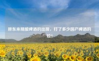 胖东来精酿啤酒的出现，打了多少国产啤酒的脸！