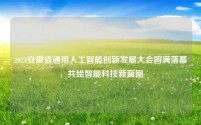 2024安徽省通用人工智能创新发展大会圆满落幕,共绘智能科技新蓝图