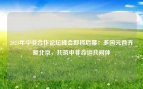 2024年中非合作论坛峰会即将启幕:多国元首齐聚北京,共筑中非命运共同体