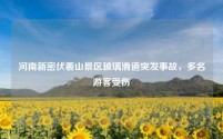 河南新密伏羲山景区玻璃滑道突发事故,多名游客受伤
