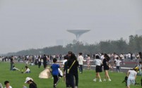合肥受台风“贝碧嘉”影响，骆岗公园多项户外商业活动紧急暂停